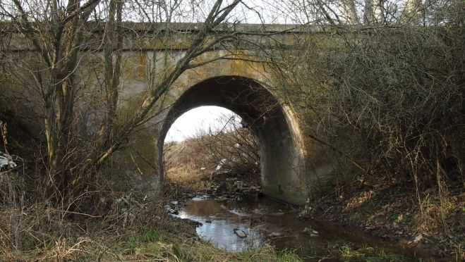 Poltárska trať - most pri Včelinci