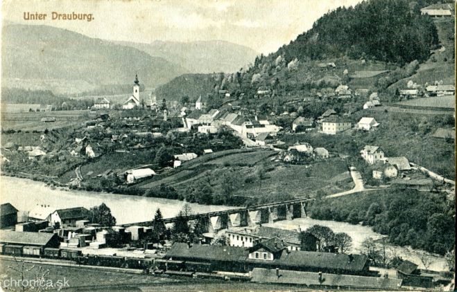 Slovinsko - Dravograd v r. 1911