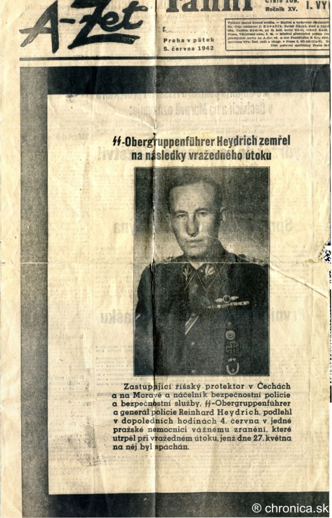Noviny A-Zet 5.júna 1942